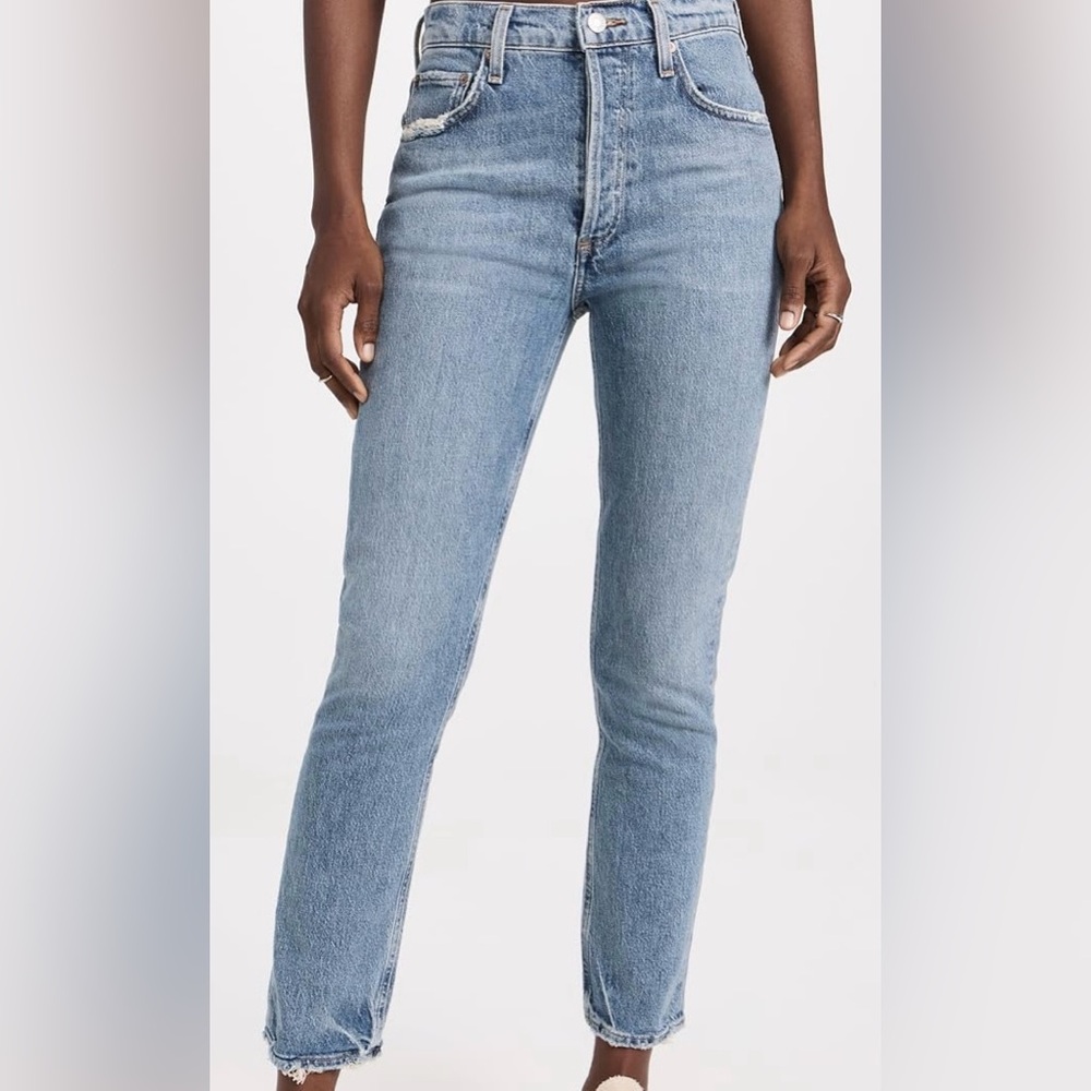 Agolde Light Blue High Rise Jeans